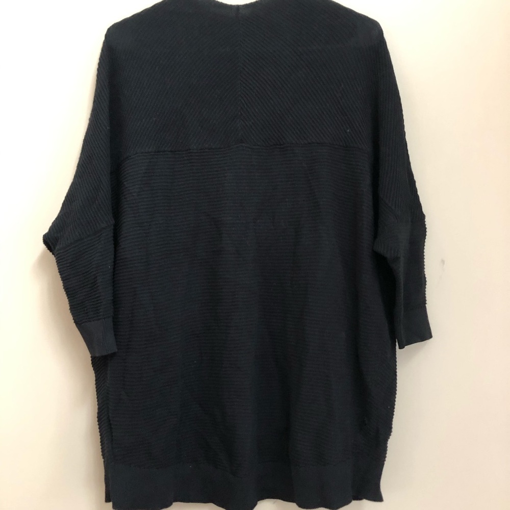Express Ribbed Black Sweater - Picture 4 of 4